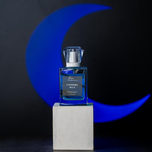 Sapphire blue inspired by blue sea